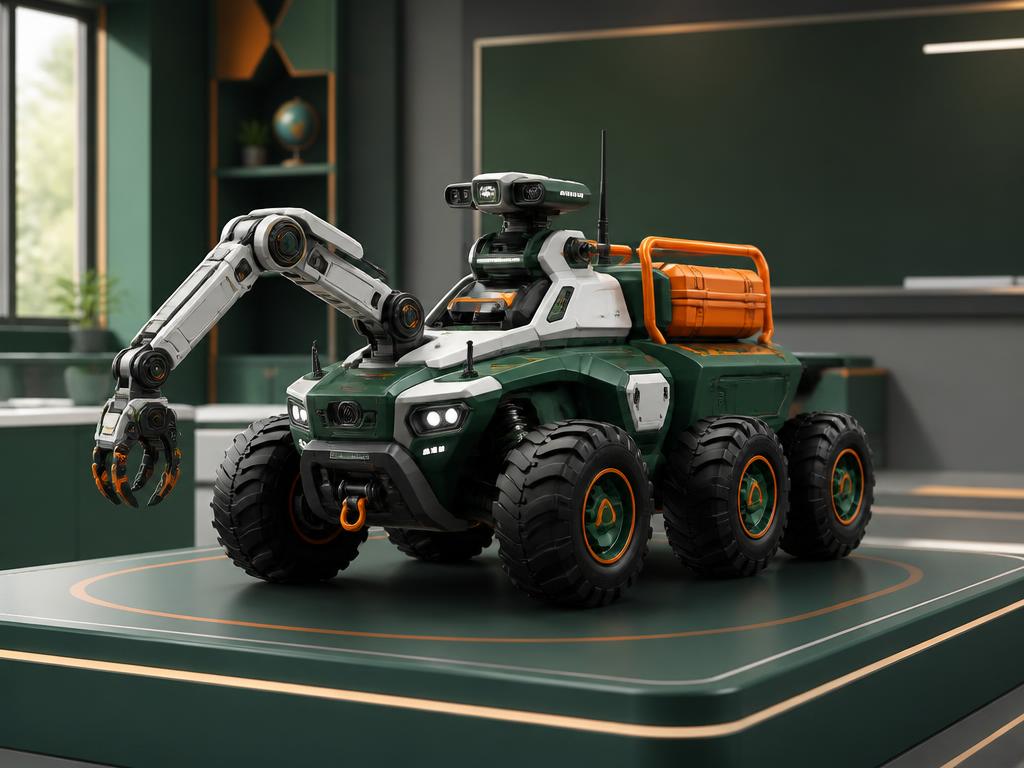 Project ROBOT RESCUE karya santri AB LABS